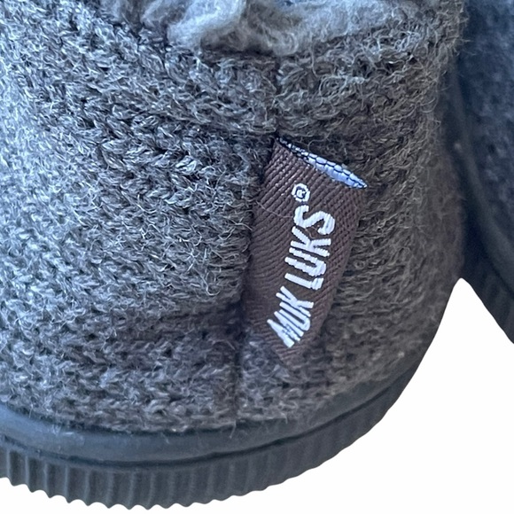 Muk Luks Men's Plush Christopher Slip-on Slippers - Picture 3 of 6